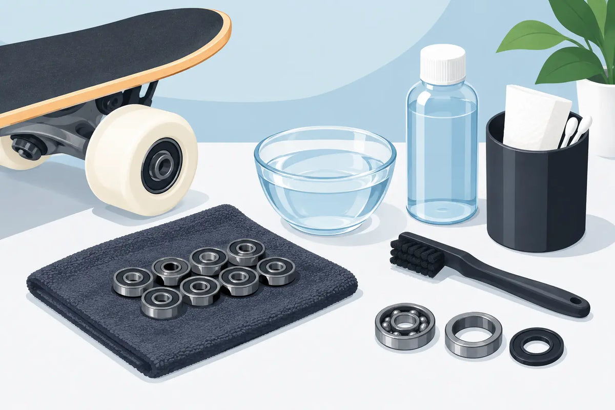 How to Clean Skateboard Bearings the Right Way