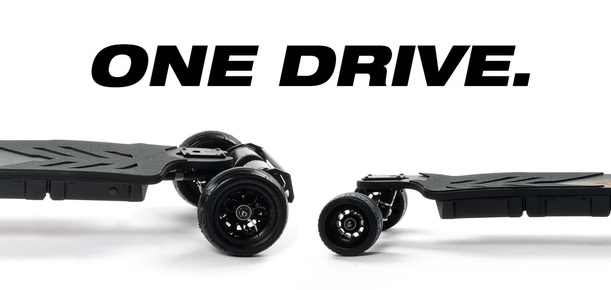 ONSRA BLACK Carve 4 Street – 2-in-1 street and all-terrain setup
