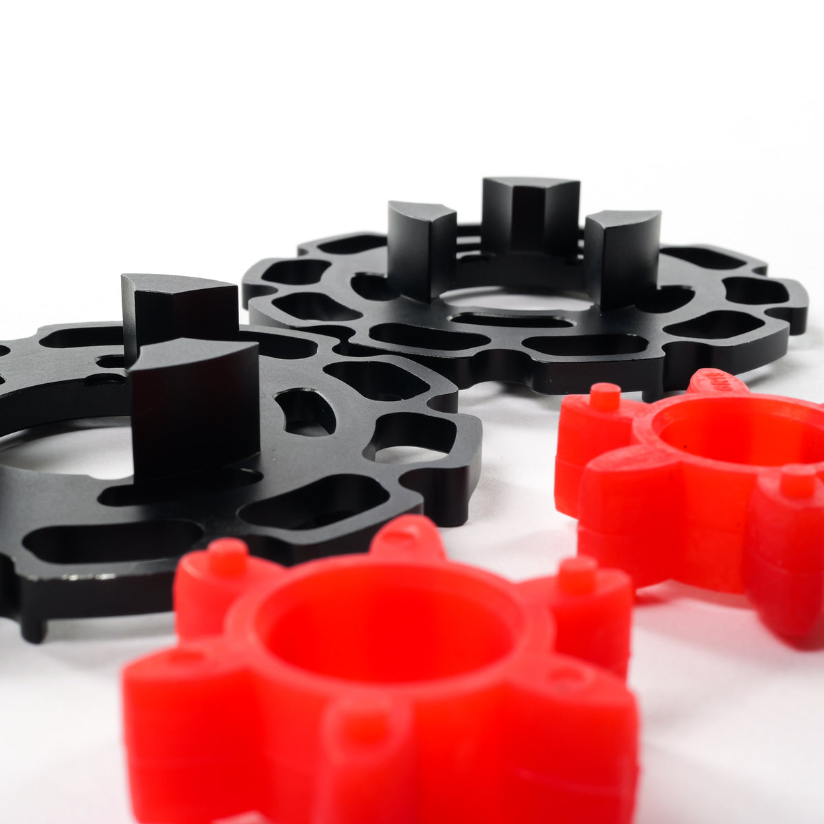 ESK8 Gear Drive CNC Hub Adapter Kit – Black Precision Adapter