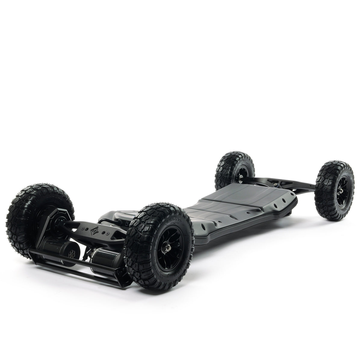VELAR 14S4P off-road electric longboard battery, compactly integrated into the large high-performance board for extreme speed and off-road riding.