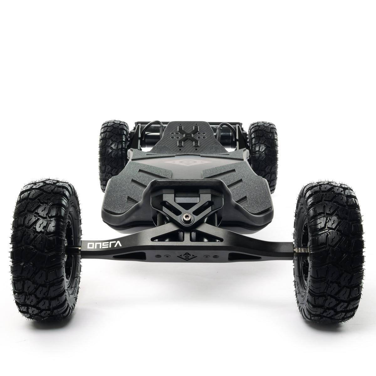 VELAR 14S4P off-road electric longboard battery, compactly integrated into the large high-performance board for extreme speed and off-road riding.