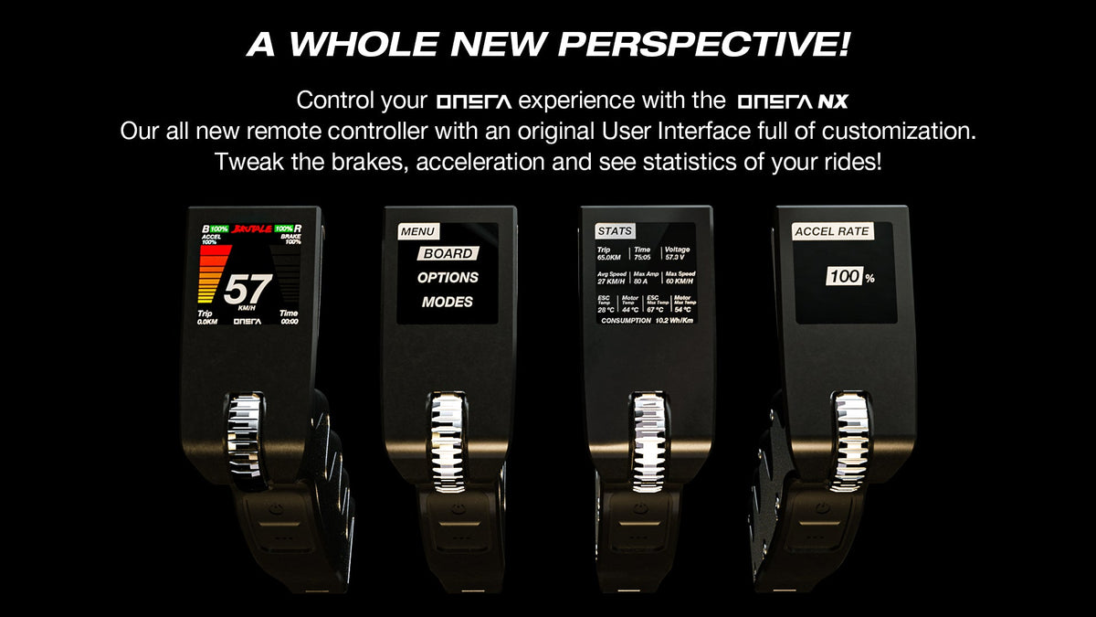 ONSRA Challenger 2.0 Street – NX remote app screen
