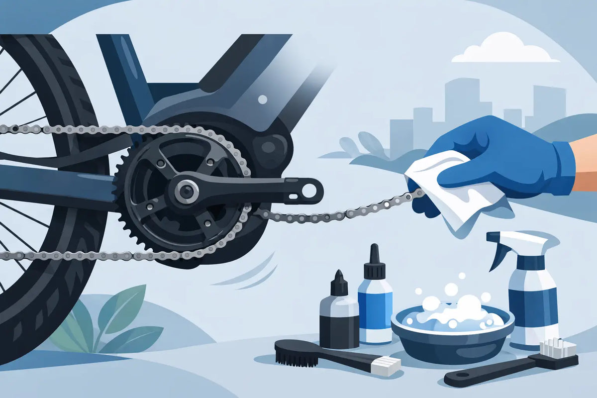 How to Keep a Clean Electric Bike Drivetrain
