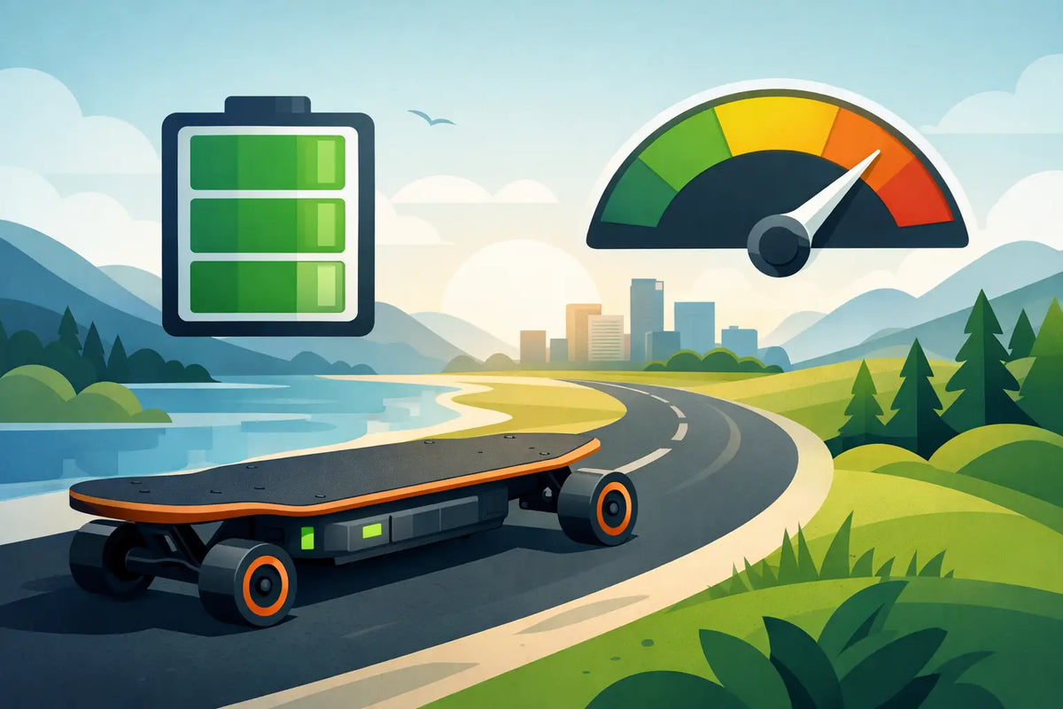 Eskate Battery Range Guide for Real-World Miles
