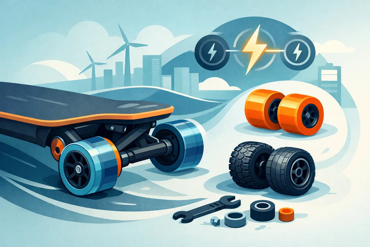 Electric Skateboard Wheel Upgrades That Matter