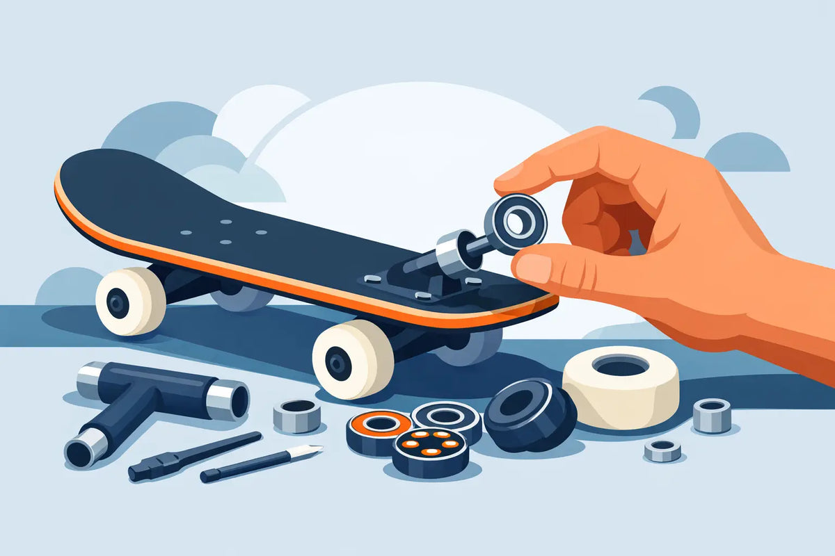How to Replace Skateboard Bearings Correctly