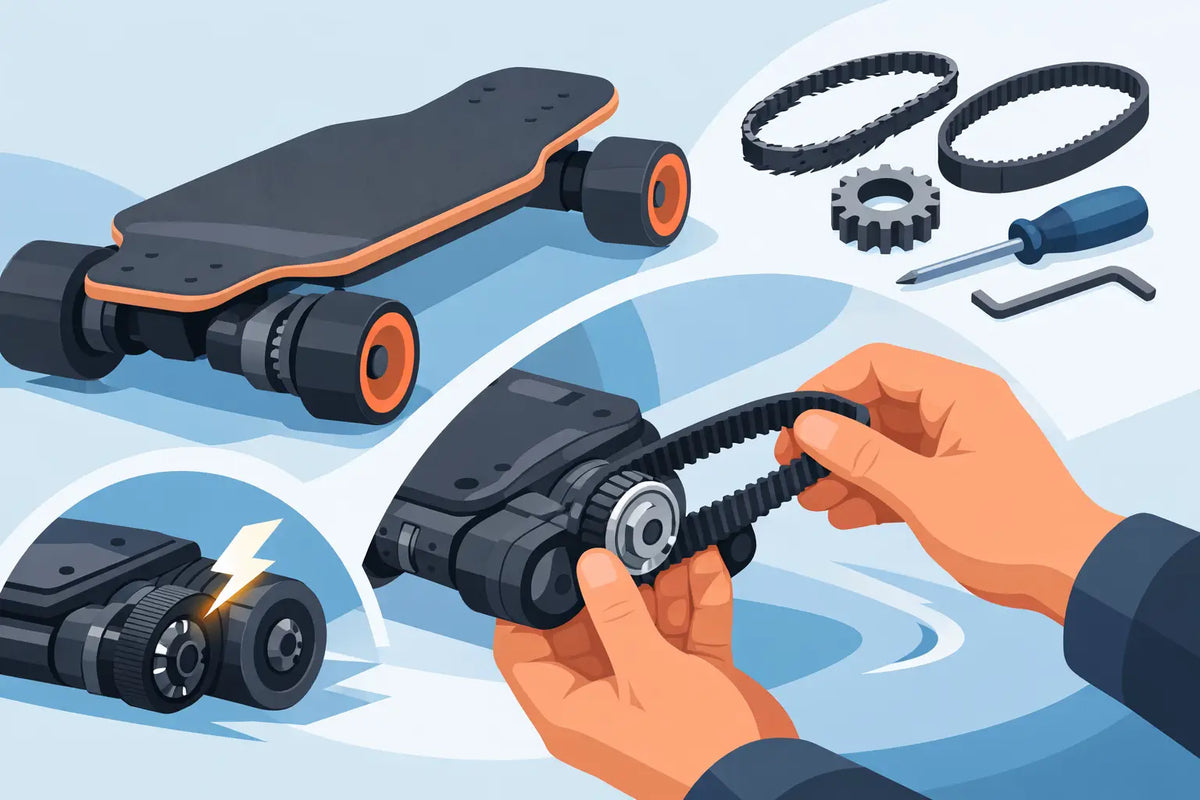 How to Replace Eskate Belts Without Losing Power
