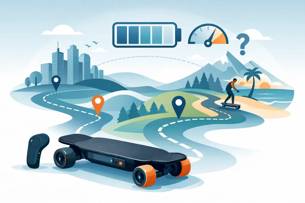 What Electric Skateboard Range Is Needed?