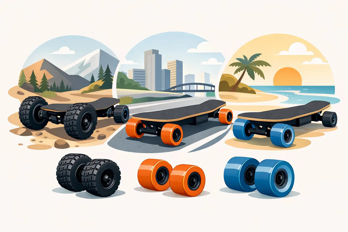 How to Pick Eskate Wheels for Every Ride