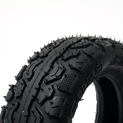 165mm off-road electric skateboard tire with thick reinforced sidewalls and aggressive all-terrain tread pattern
Heavy duty 165mm AT tire for electric skateboards designed for dirt trails, gravel, and off-road riding