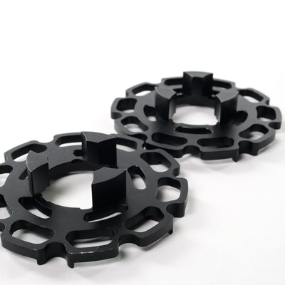 ESK8 Gear Drive CNC Hub Adapter Kit – Black Precision Adapter