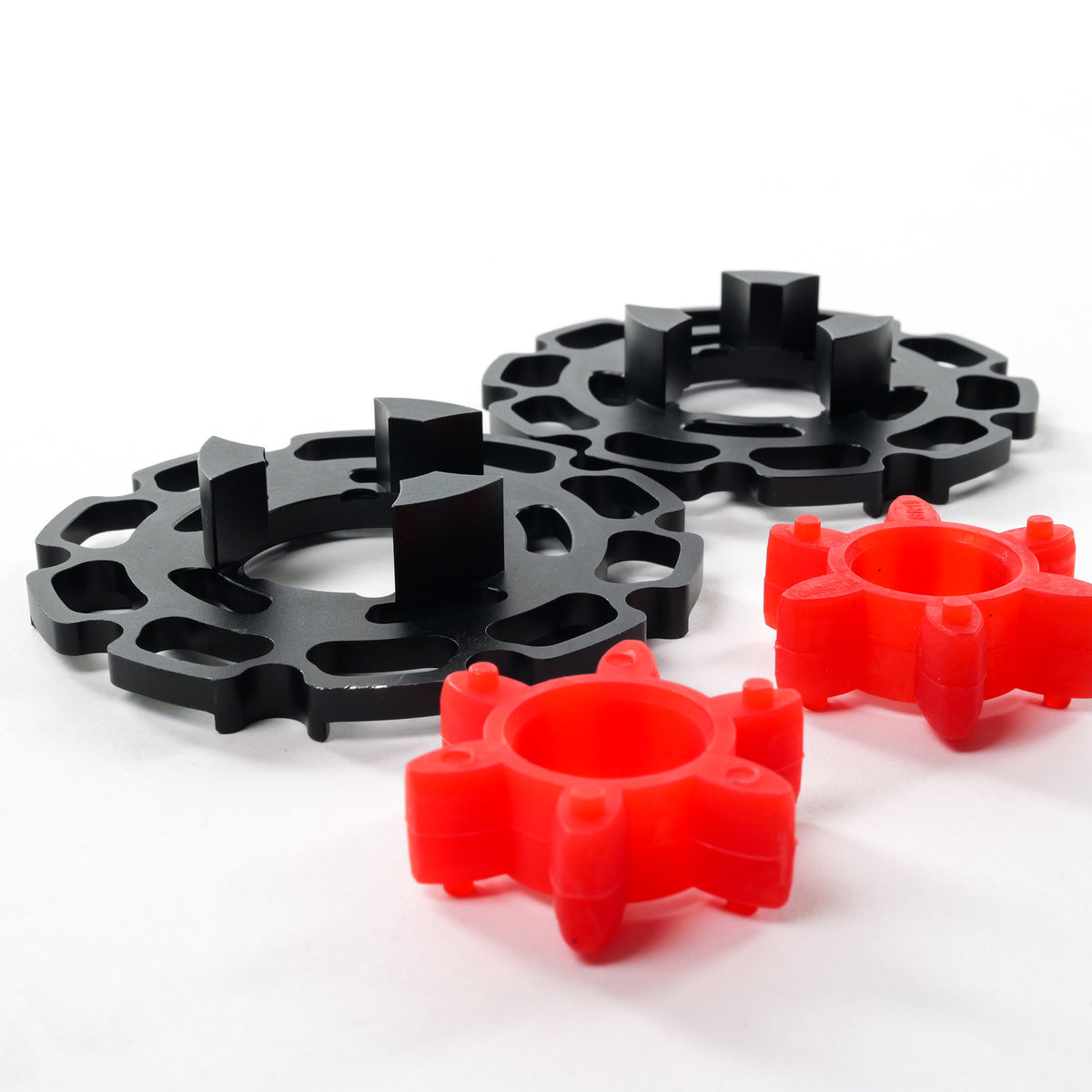 ESK8 Gear Drive CNC Hub Adapter Kit – Black Precision Adapter