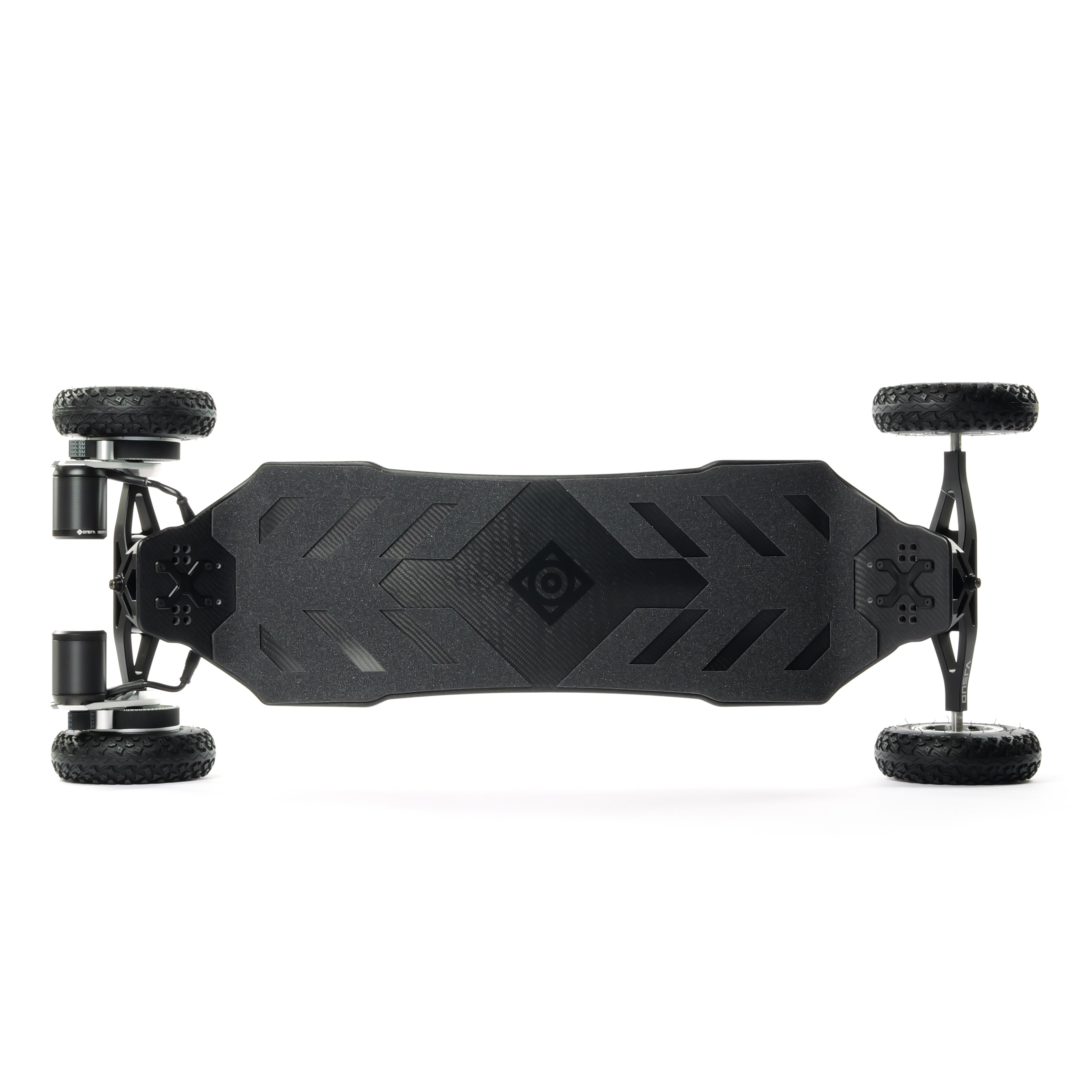 VELAR electric longboard with powerful dual motors and carbon design