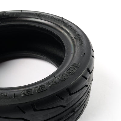 ONSRA TUOVT 160mm racing tire for electric skateboard with wide 55mm street contact patch