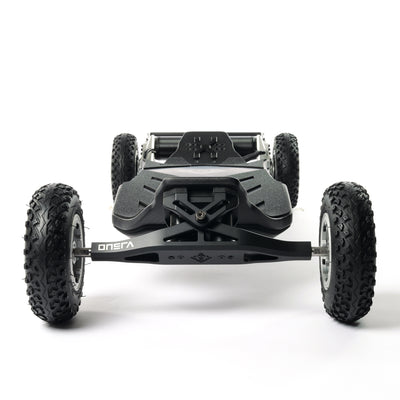 VELAR electric longboard with powerful dual motors and carbon design
