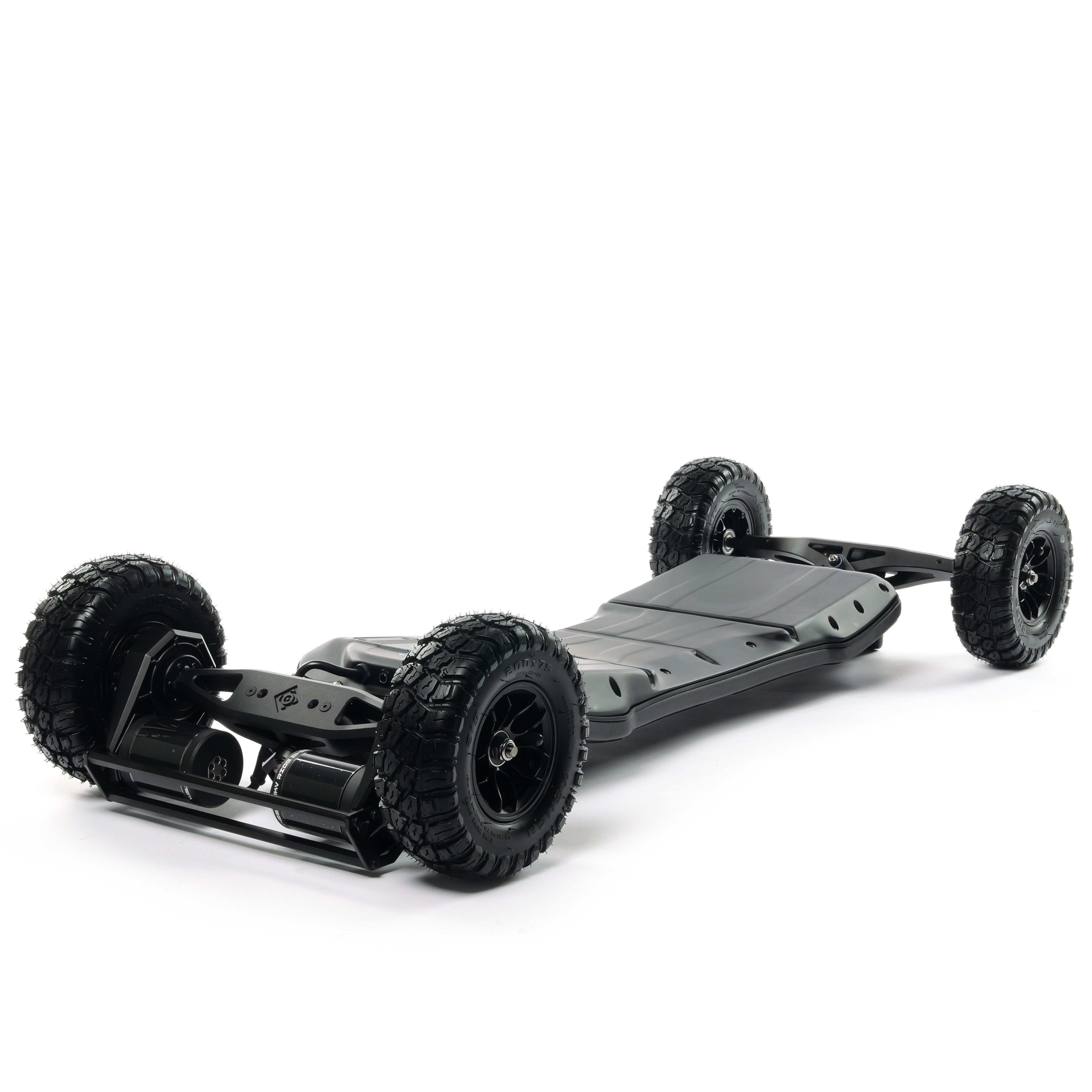 VELAR 14S4P off-road electric longboard battery, compactly integrated into the large high-performance board for extreme speed and off-road riding.